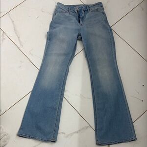 Old Navy Light Blue Flare Jeans
